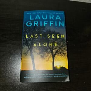 Last seen alone by laura griffin paper back thriller book